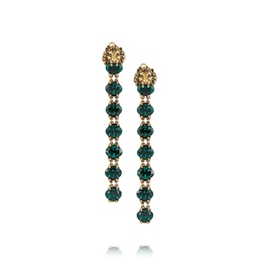 Gucci earrings, $1,450, netaporter.com.