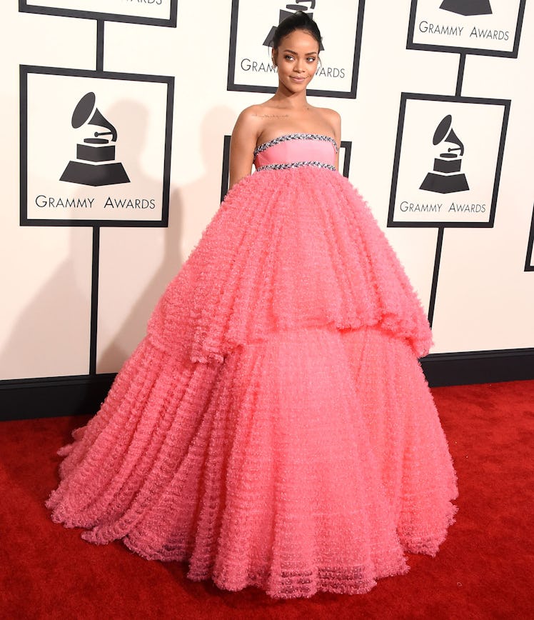 Rihanna in Giambattista Valli couture