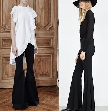 Ellery Expressionism Wide Flared Pant,