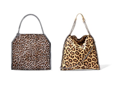 Stella McCartney Falabella Eco Leopard Print Small Tote