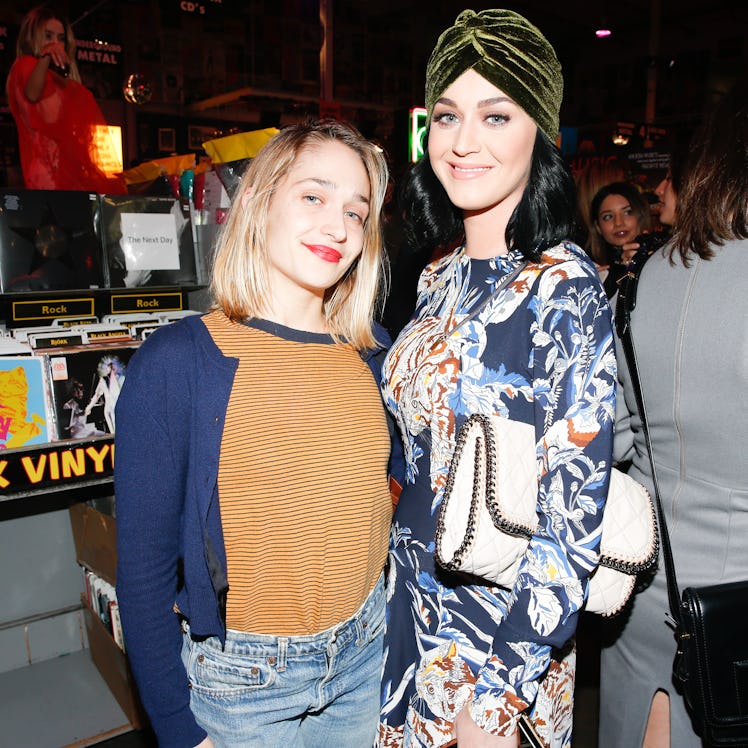 Jemima Kirke and Katy Perry