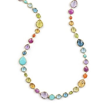 Ippolita 18K gold necklace, $22,500, ippolita.com
