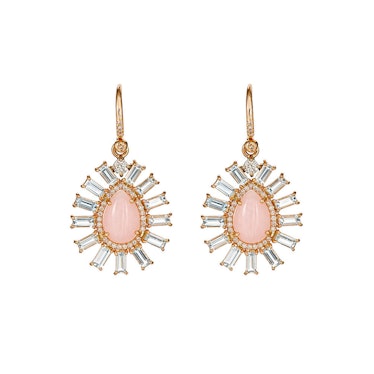 Irene Neuwirth diamond and opal earrings