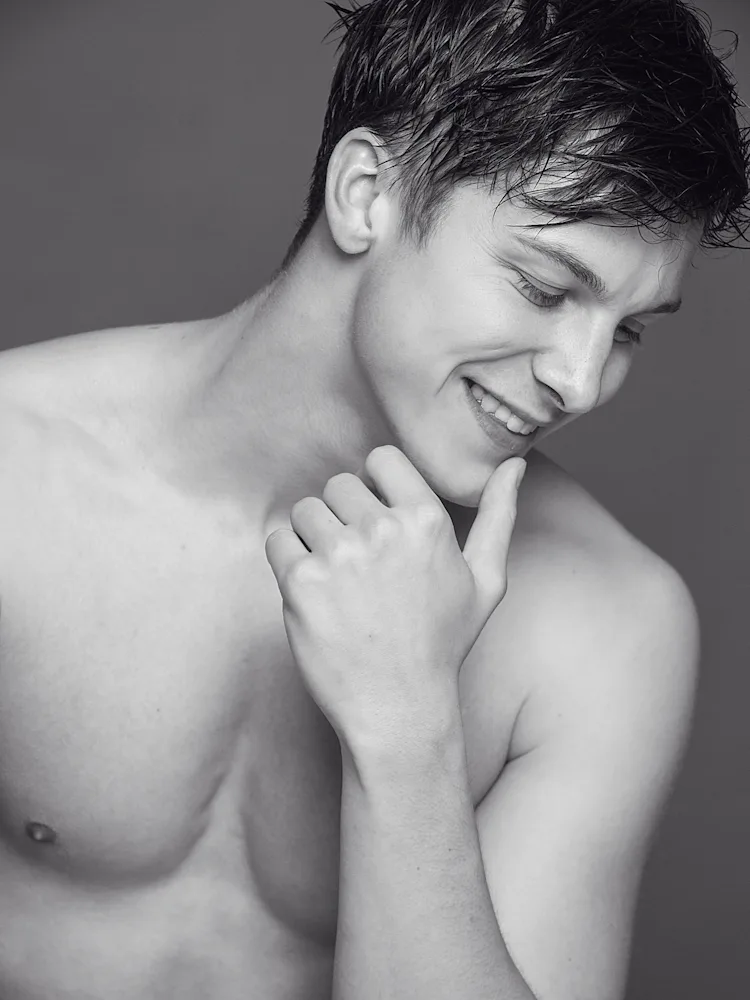Ben R Male Model Male Model Ben Jordan Wants David Beckham’s Hair (Who Doesn’t?)
