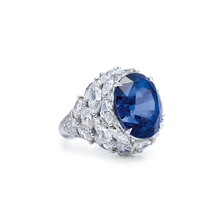 Tiffany-&-Co.-6.85-Carat-Blue-Sapphire-and-Diamond-Ring,-Price-Upon-Request,-at-www.Tiffany.com
