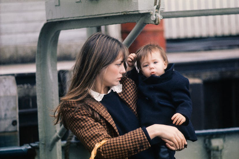 Jane Birkin and Charlotte Gainsbourg