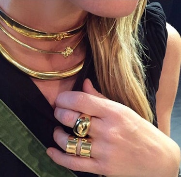 3. JENNIFER JEWELRY LOOK FOR GAME DAY