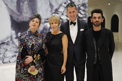 Maria Luisa Frisa, Bonnie Clearwater, Stefano Tonchi, and Gabriele Monti