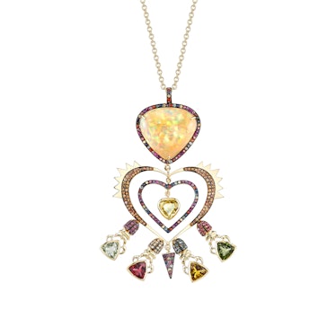 Daniella-Vilegas-Love-Me-Do-necklace,-$34,000,-at-Just-One-Eye,-Los-Angeles.