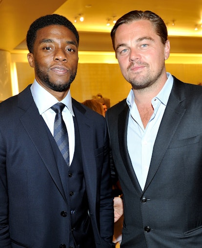 Chadwick Boseman and Leonardo DiCaprio