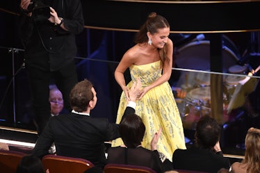 Michael Fassbender and Alicia Vikander