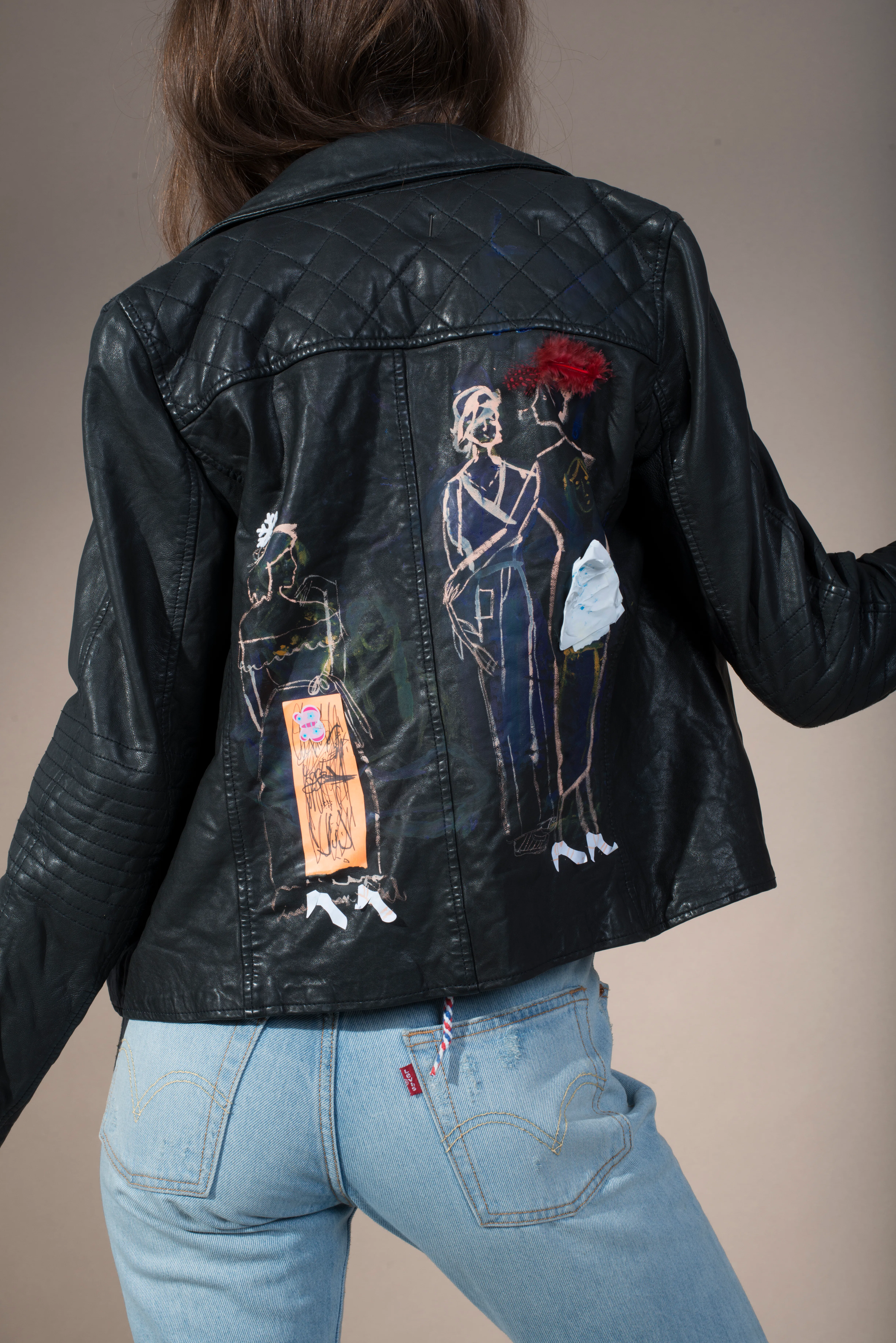 Reimagining the Black Leather Jacket for Barneys New York