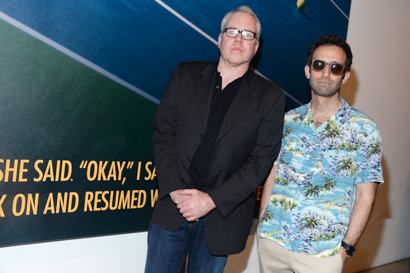 Bret Easton Ellis and Alex Israel