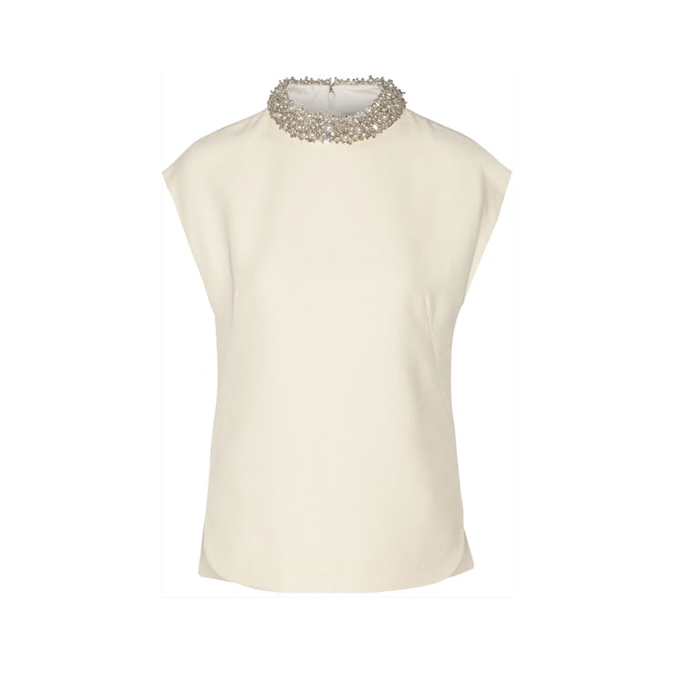 balenciaga top, $1,885, netaporter.com.