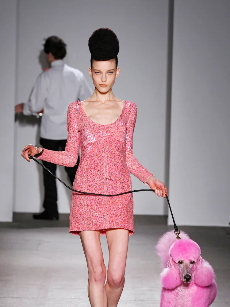 isaac mizrahi pink dress Prettiest 1990s Pale Pastel Lavender Silk w Flared Shrimpton Couture With its nod to classic Americana and Mizrahis signature flair for drama ISAAC MIZRAHI TARGET Pink Corduroy