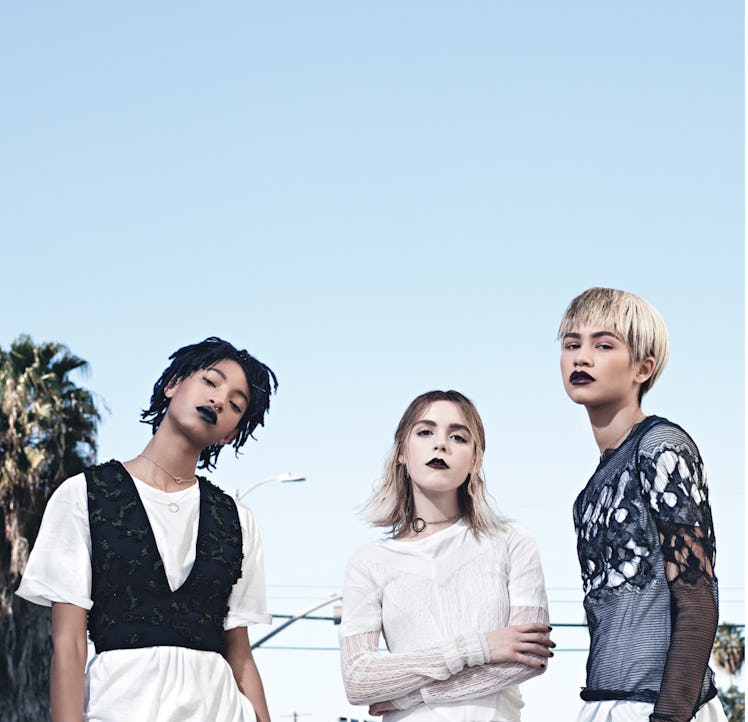 Willow Smith, Kiernan Shipka and Zendaya.