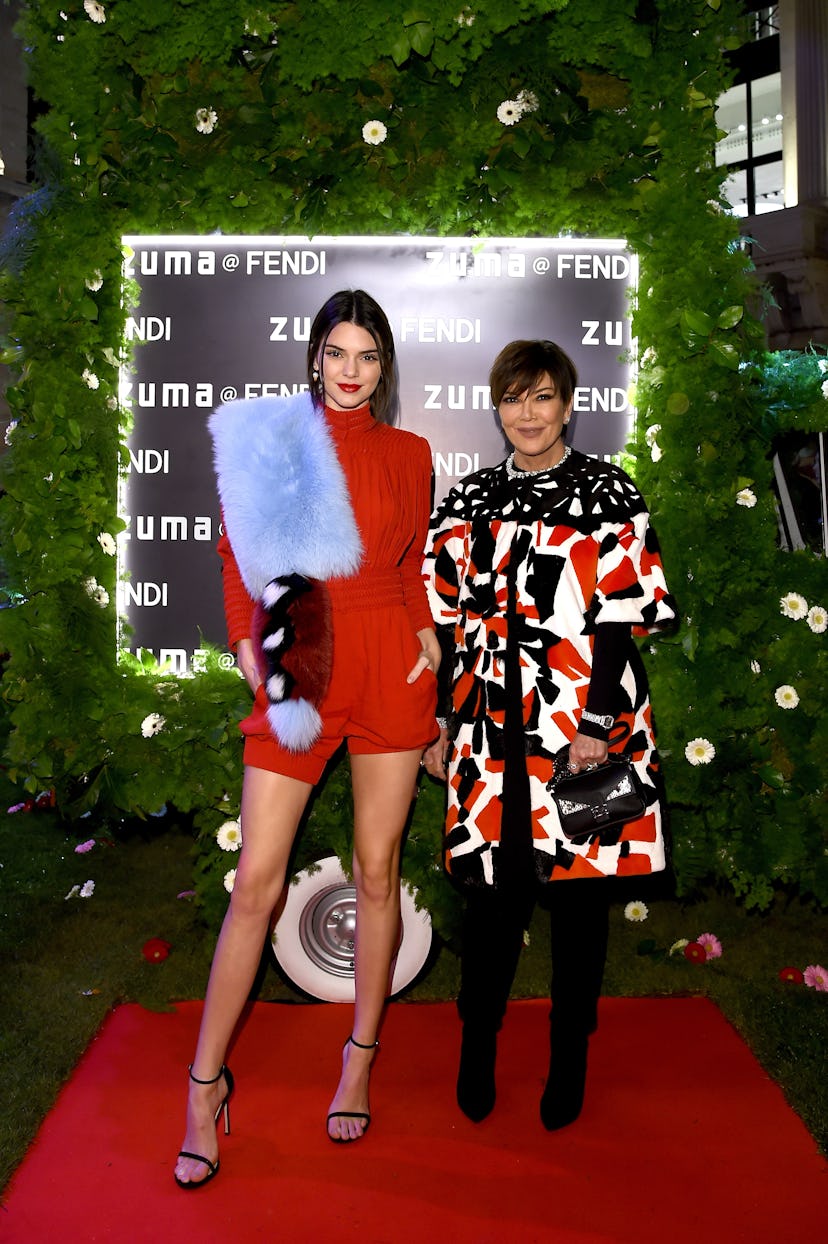 Kendall and Kris Jenner