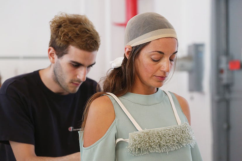 Eckhaus Latta - Backstage - Spring 2016 New York Fashion Week