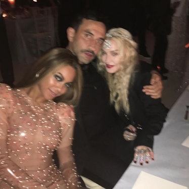 Beyoncé, Riccardo Tisci, and Madonna