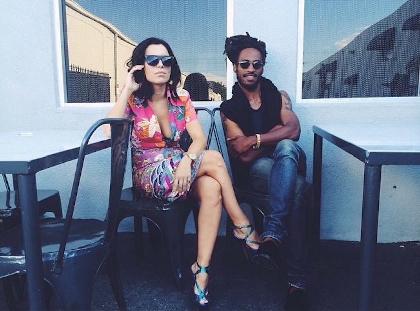 Aureta Thomollari and Jordan Watson