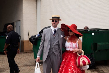 Kentucky Derby Street Style