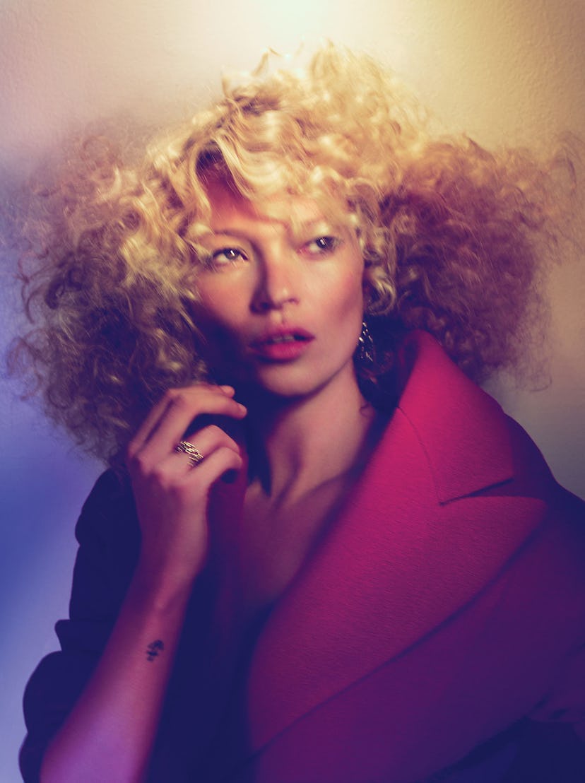 Kate Moss Curly Hair