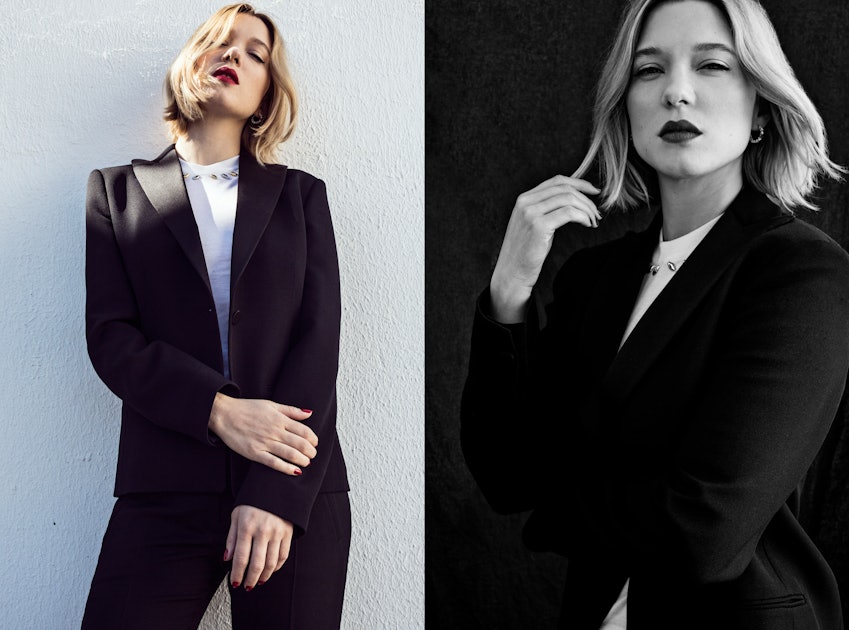 Talking to Lea Seydoux Behind the Scenes of our Hollywood Issue Cover Shoot  