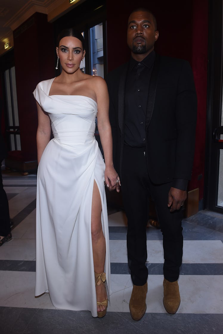 Kim Kardashian West and Kanye West.