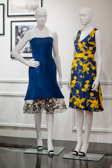 Installation of Carolina Herrera: Refined Irreverence at SCAD FASH and SCAD Museum of Art