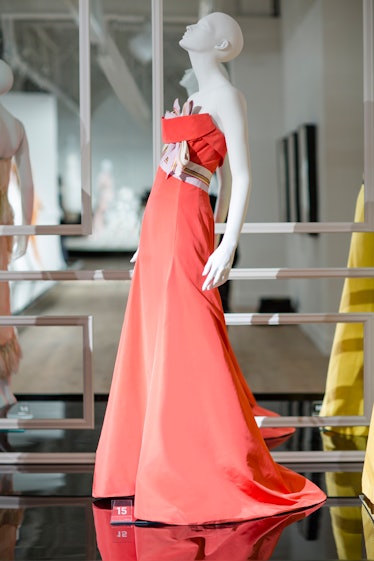 Installation of Carolina Herrera: Refined Irreverence at SCAD FASH and SCAD Museum of Art