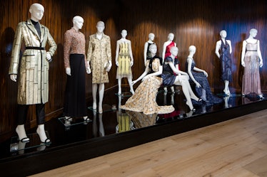 Installation of Carolina Herrera: Refined Irreverence at SCAD FASH and SCAD Museum of Art