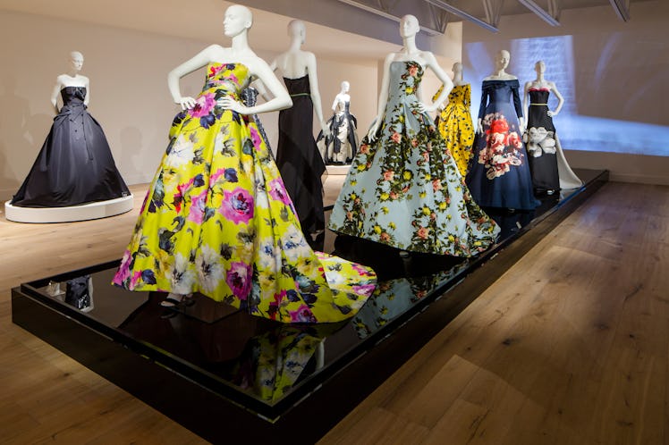 Installation of Carolina Herrera: Refined Irreverence at SCAD FASH and SCAD Museum of Art