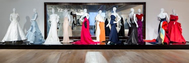 Installation of Carolina Herrera: Refined Irreverence at SCAD FASH and SCAD Museum of Art