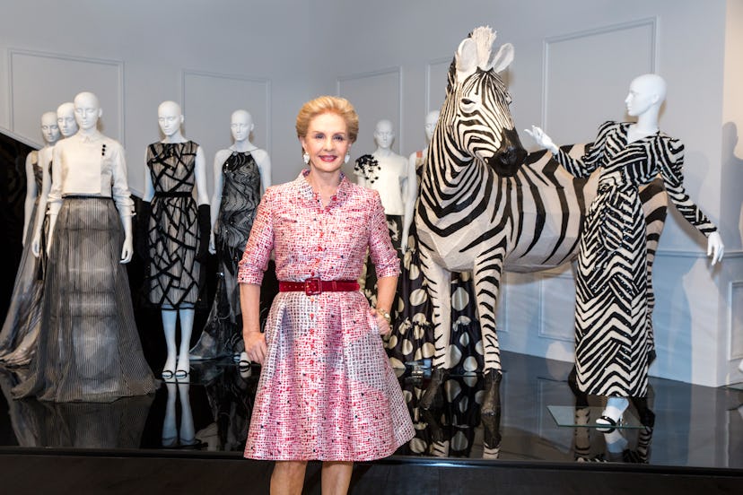Installation of Carolina Herrera: Refined Irreverence at SCAD FASH and SCAD Museum of Art