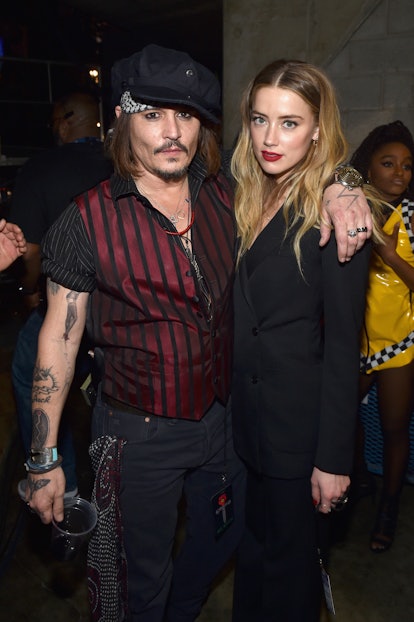 Johnny Depp and Amber Heard