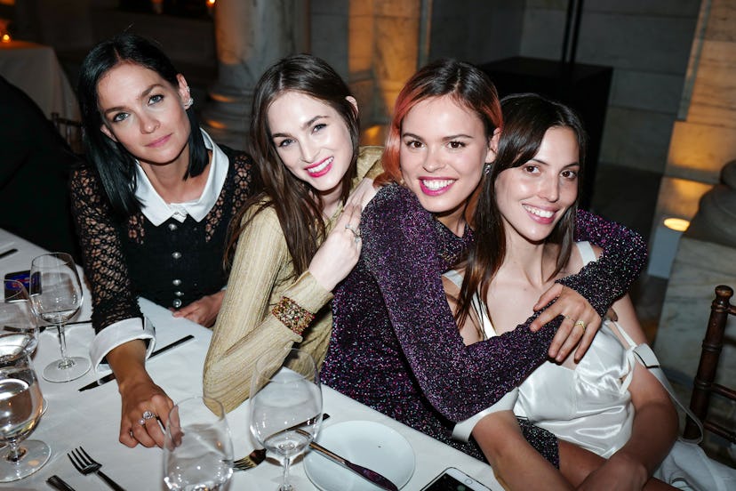 Leigh Lezark, Laura Love, Atlanta de Cadenet Taylor, and Lily Aldridge