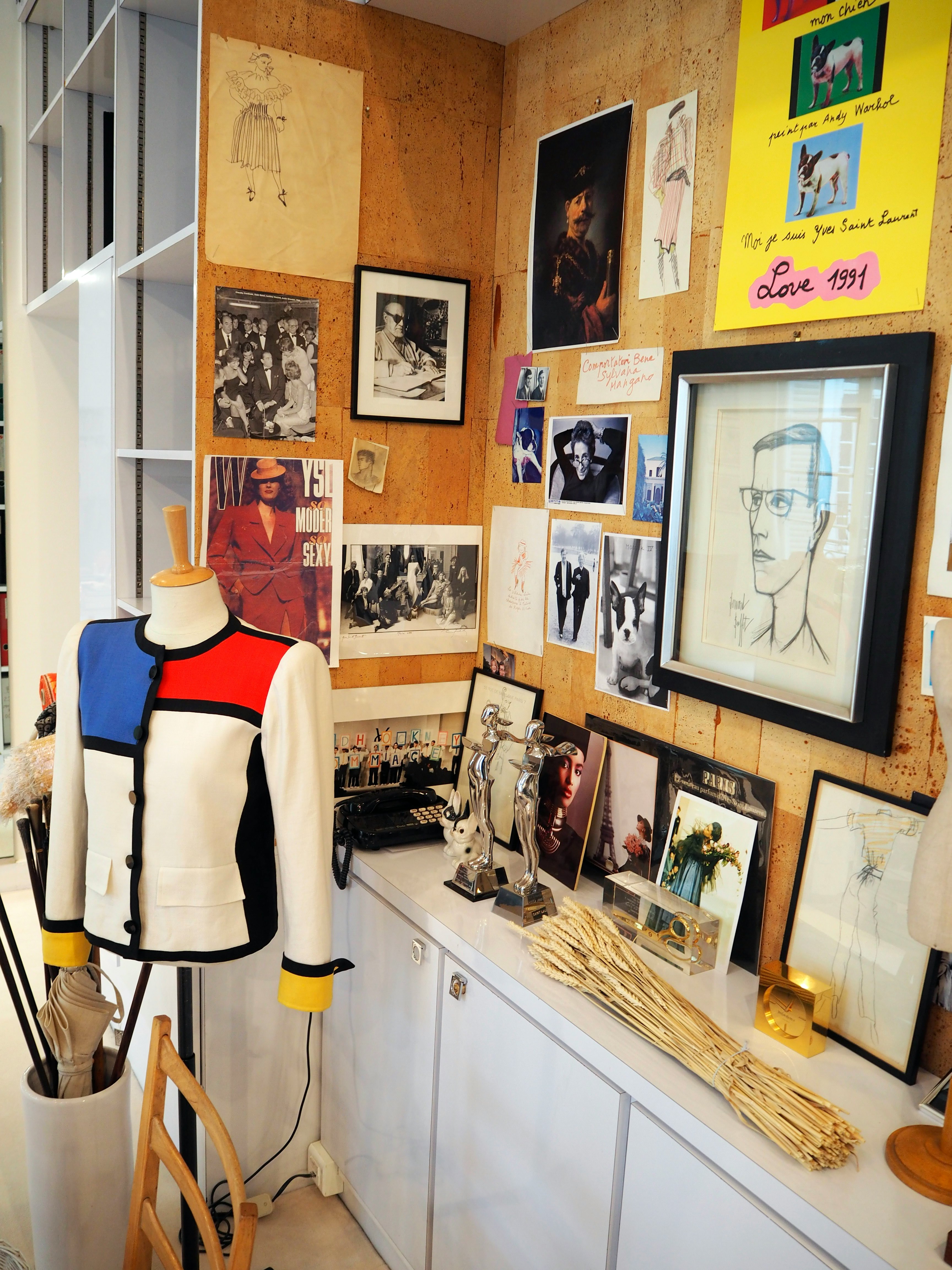 A Rare Glimpse Inside the Yves Saint Laurent Archives