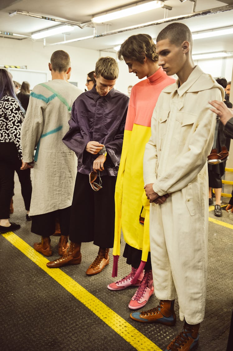 J.W. Anderson Backstage