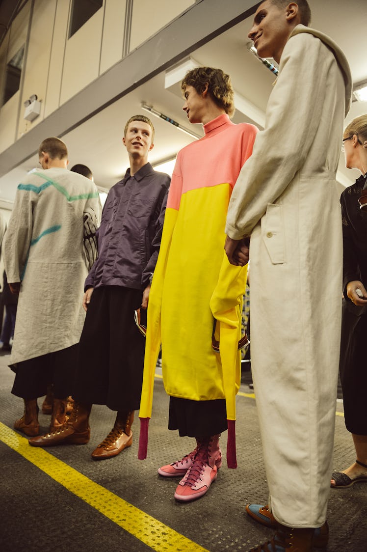 J.W. Anderson Backstage