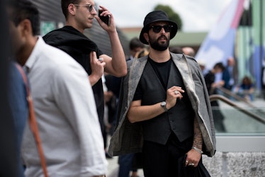 Pitti Uomo Street Style Day 1