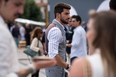 Pitti Uomo Street Style Day 1