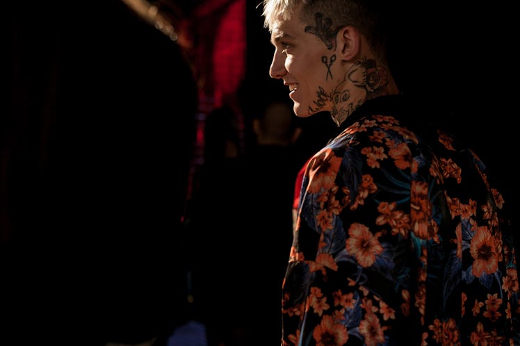 Backstage at Fausto Puglisi, Pitti Uomo