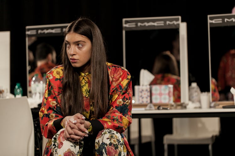 Backstage at Fausto Puglisi, Pitti Uomo