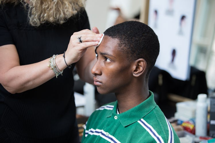 Jil Sander Menswear Backstage Spring 2017