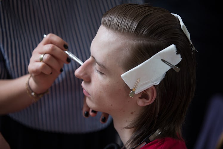 Jil Sander Menswear Backstage Spring 2017