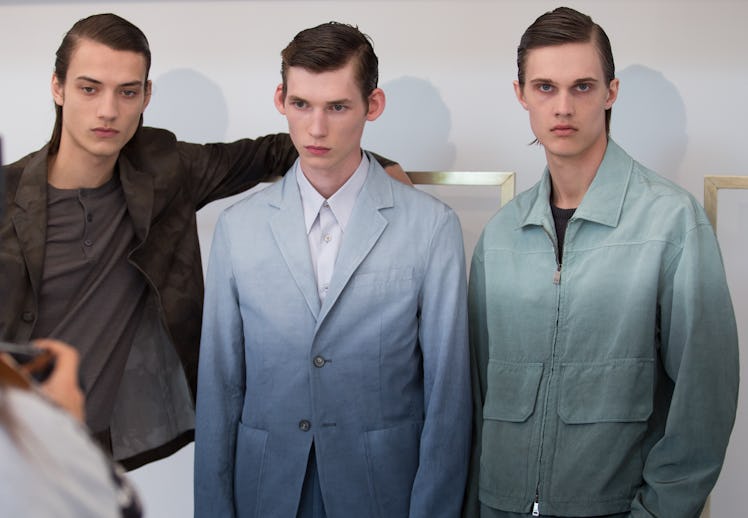 Jil Sander Menswear Backstage Spring 2017