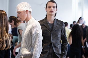 Jil Sander Menswear Backstage Spring 2017