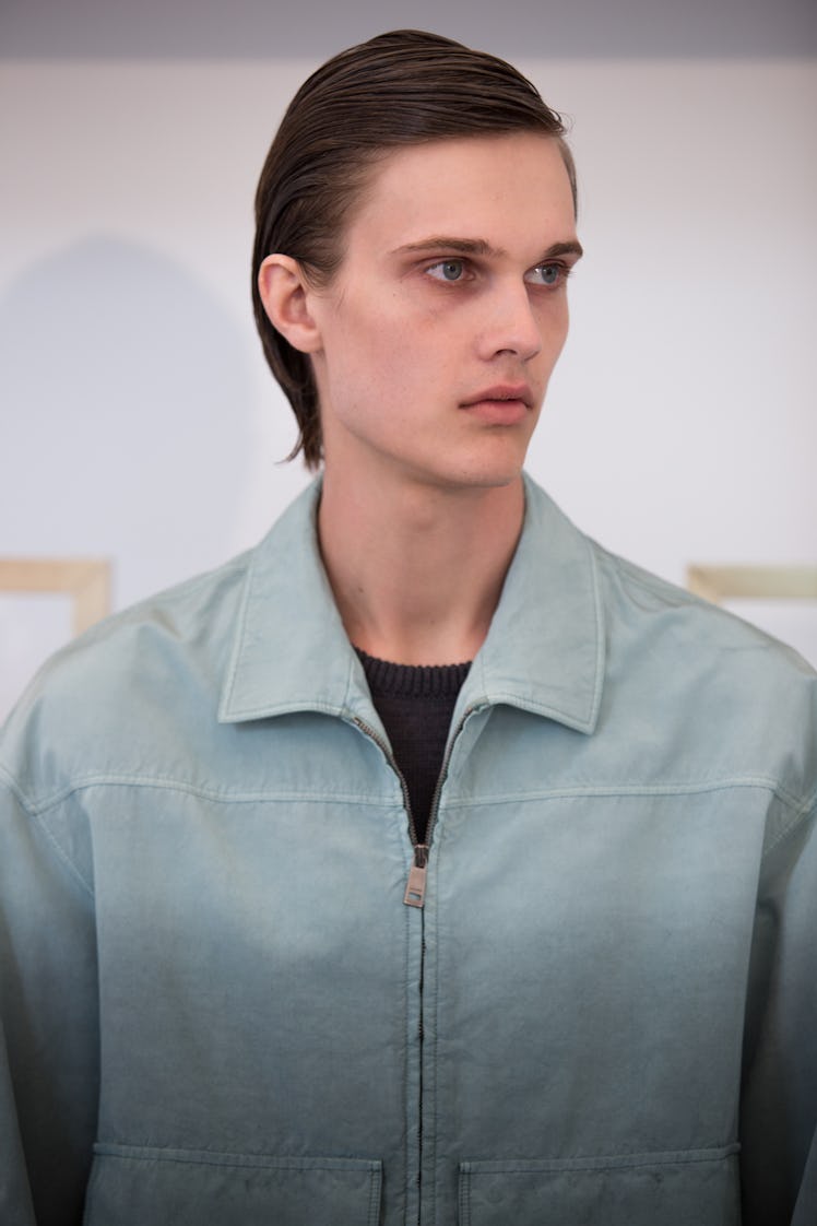 Jil Sander Menswear Backstage Spring 2017