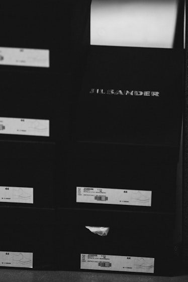 Jil Sander Menswear Backstage Spring 2017