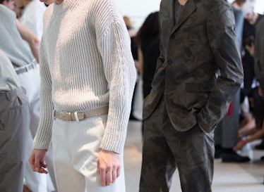 Jil Sander Menswear Backstage Spring 2017